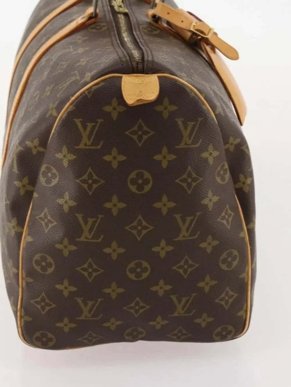LOUIS VUITTON Monogram Keepall 45 Boston Bag M41428 LV Auth ka4305
